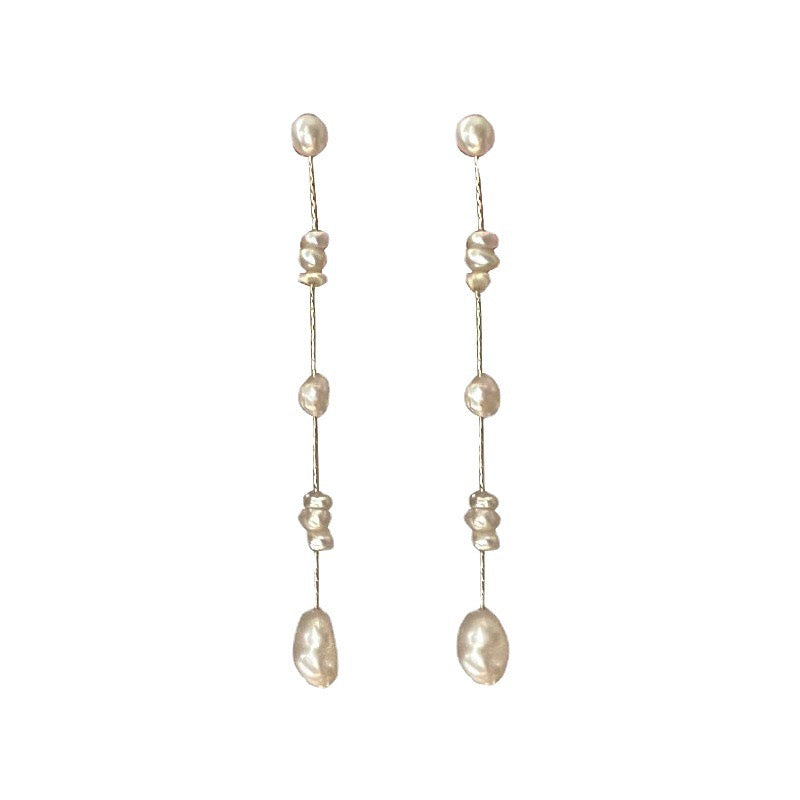 Baroque Freshwater Pearl Drop Earrings