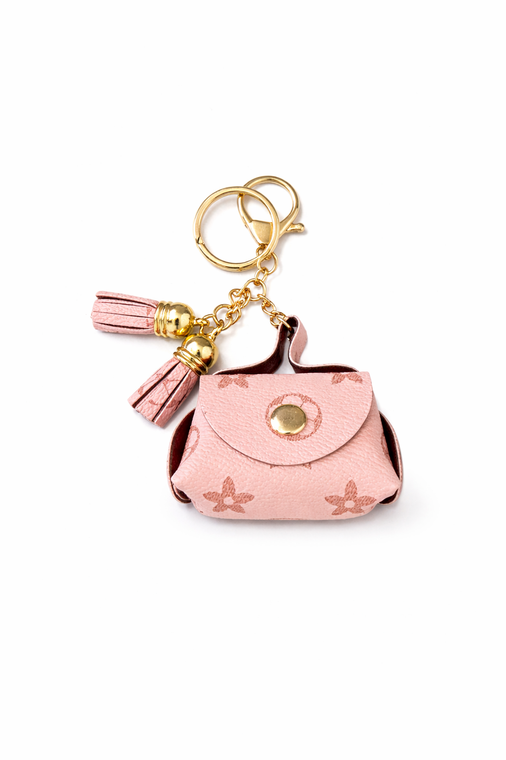 Mini Monogram Bag Charm
